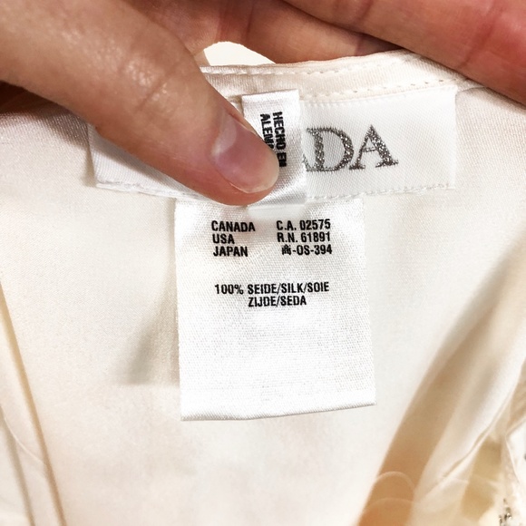 Escada Silk Long Side Split Skirt - Picture 2 of 3